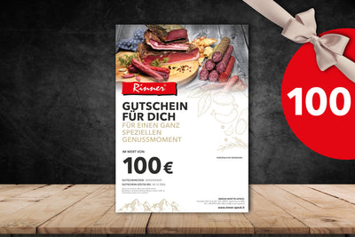 Rinner Gutschein 100€