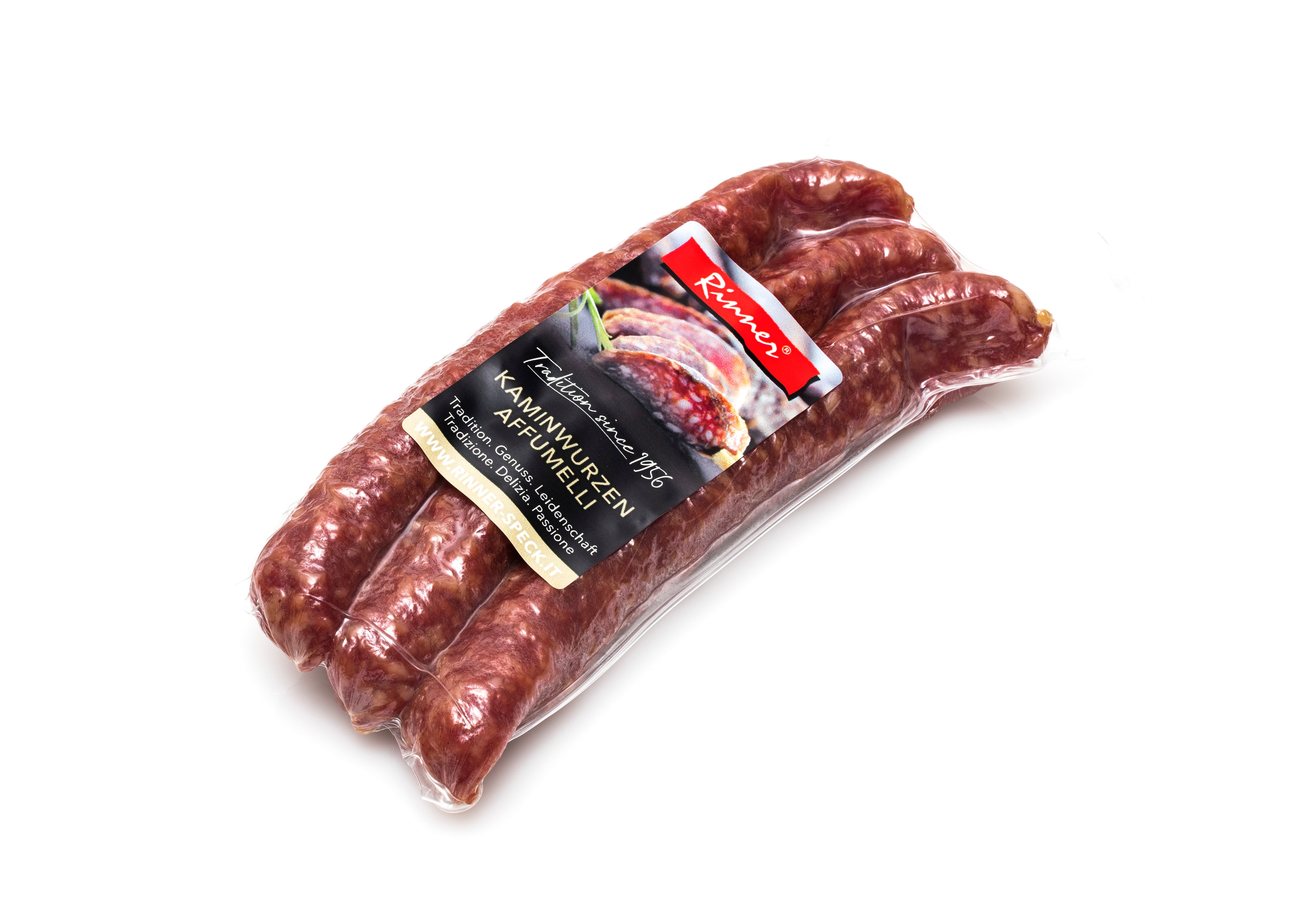 Kaminwurzen mit Knoblauch 3 Stück 180g