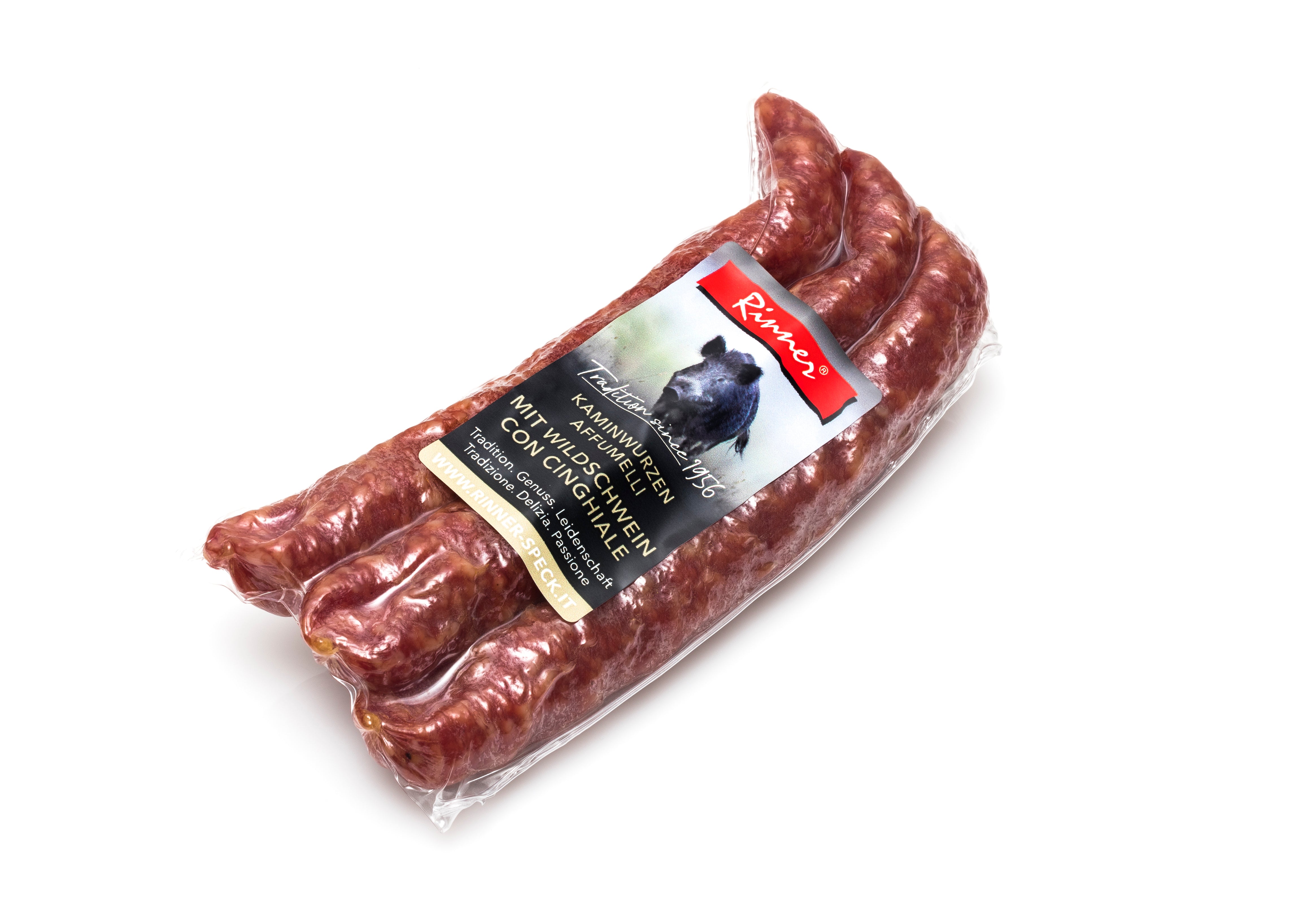 Kaminwurzen mit Wildschwein 3 Stück 180g