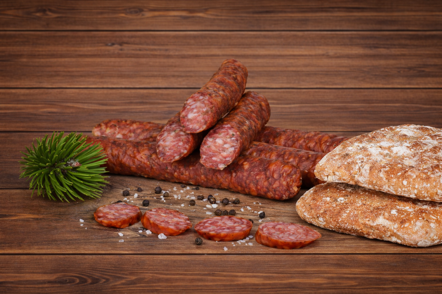 Kaminwurzen mit Reh 3 Stück 180g