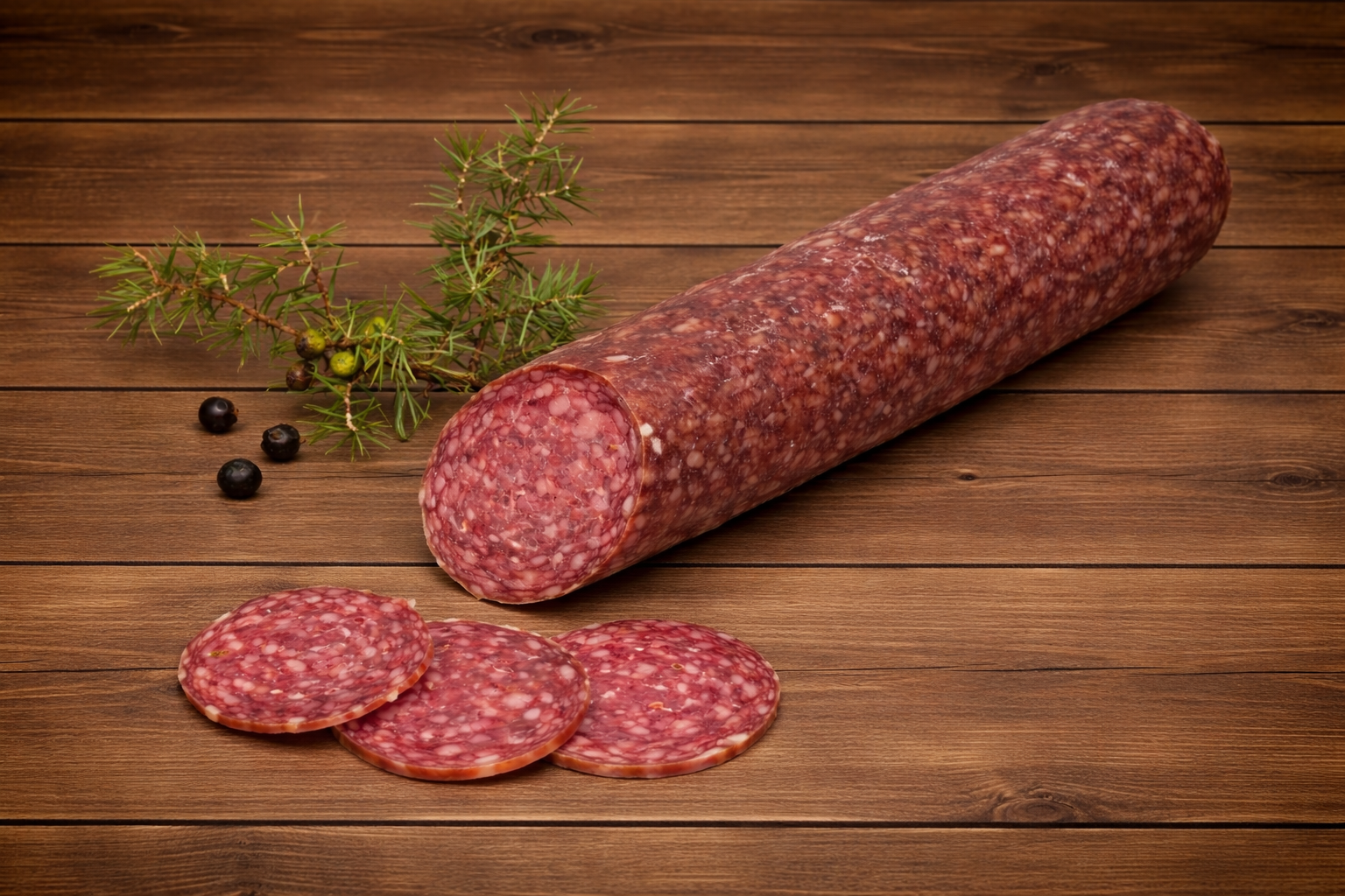Salami mit Hirsch 180g