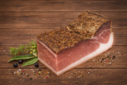 Südtiroler Speck g.g.A 370g | South Tyrol Speck PGI 370g