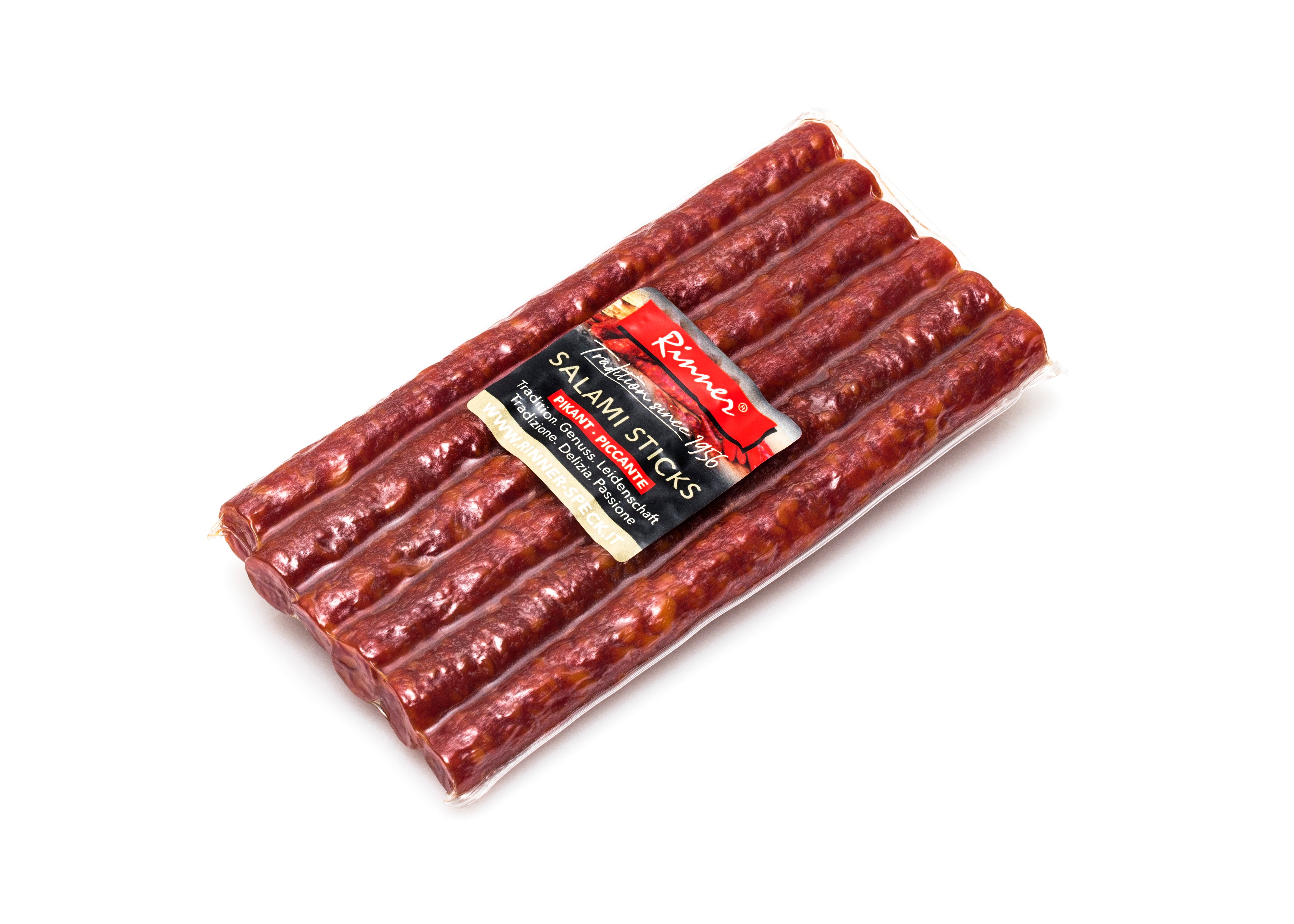 Salami Sticks pikant 6 Stück 120g | Spicy salami sticks 6pcs 120g